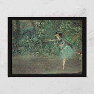 Edgar Degas Dancer på scenen Vykort