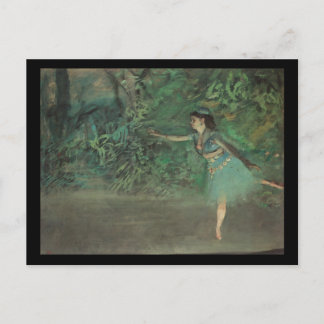 Edgar Degas Dancer på scenen Vykort