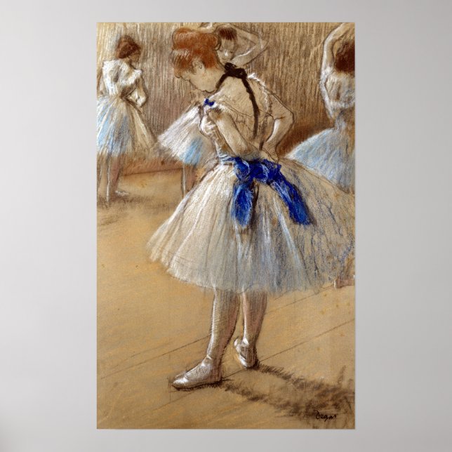Edgar Degas Dancer Poster (Framsidan)