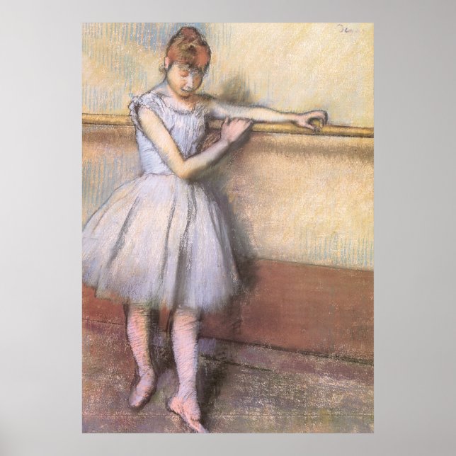 Edgar Degas Dancer vid Pub Poster (Framsidan)