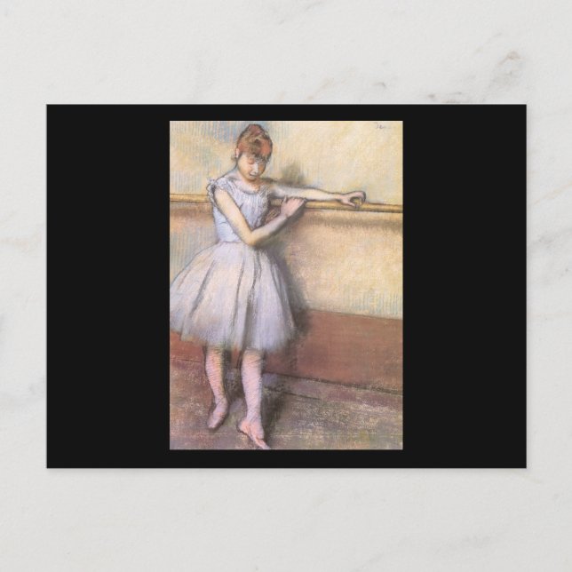 Edgar Degas Dancer vid Pub Vykort (Framsida)