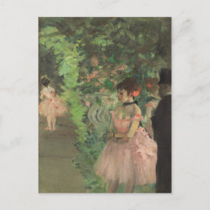 Edgar Degas Dancers Backstage 1876-1883 Vykort