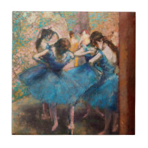 Edgar Degas - Dancers in blue