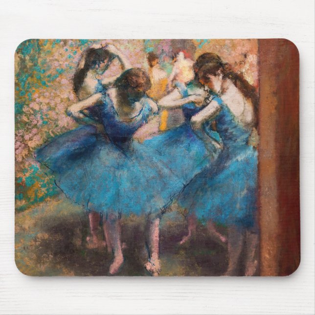 Edgar Degas - Dancers in blue Musmatta (Framsidan)