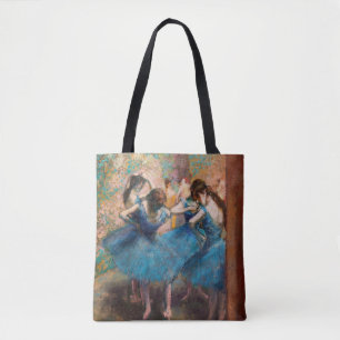 Edgar Degas - Dancers in blue Tygkasse