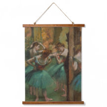 Edgar Degas Dancers Rosa och Grönt