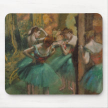 Edgar Degas Dancers Rosa och Grönt