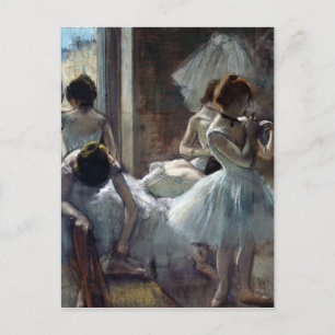 Edgar Degas Dancers Vykort