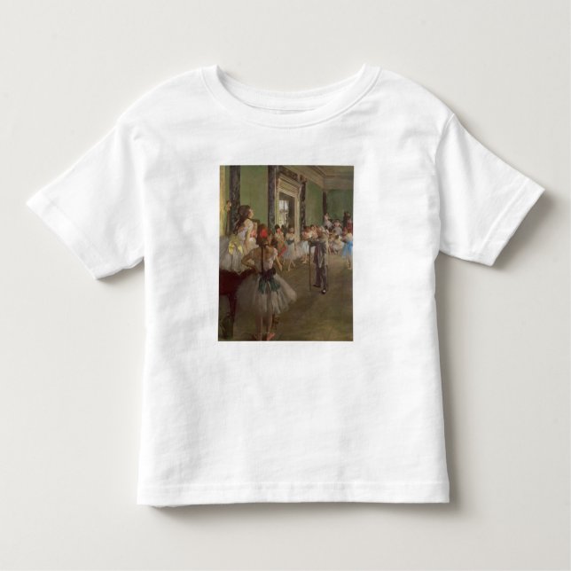 Edgar Degas| Dancing Class, c.1873-76 T-shirt (Framsida)