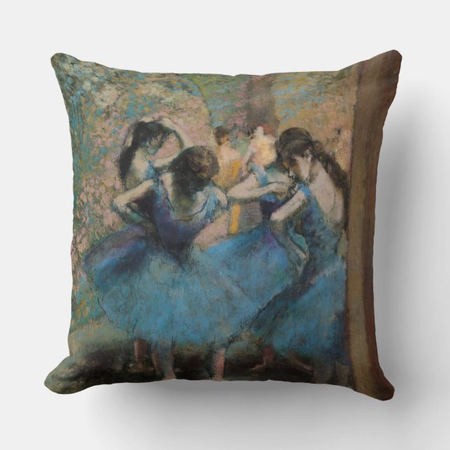 Edgar Degas | Dansande i blått, 1890 Kudde (Framsida)