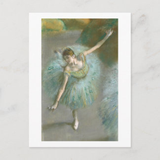 Edgar Degas | Dansar i Grönt Vykort