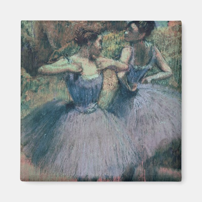 Edgar Degas | Dansar i Violet Magnet (Framsidan)