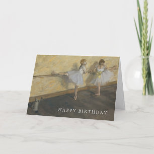 Edgar Degas   Dansar vid barren Kort