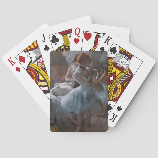 Edgar Degas - dansare Casinokort (Baksidan)