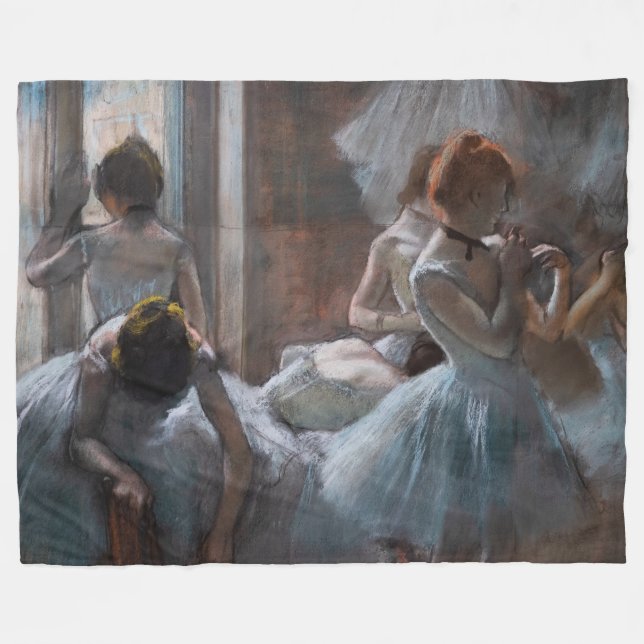 Edgar Degas - dansare Fleecefilt (Framsidan (Horisontell))