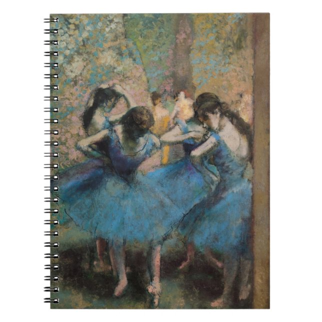 Edgar Degas | dansare i blått, 1890 Anteckningsbok (Framsidan)