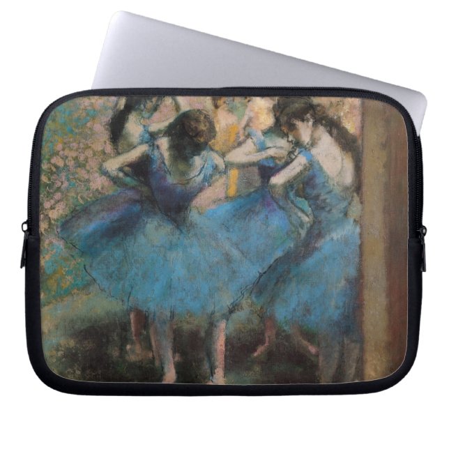Edgar Degas | dansare i blått, 1890 Laptop Sleeve (Framsidan)