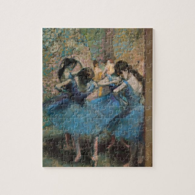 Edgar Degas | dansare i blått, 1890 Pussel (Vertikal)