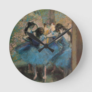 Edgar Degas dansare i blått, 1890 Rund Klocka
