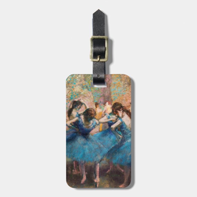 Edgar Degas - Dansare i blått Bagagebricka (Vertikal Framsida)