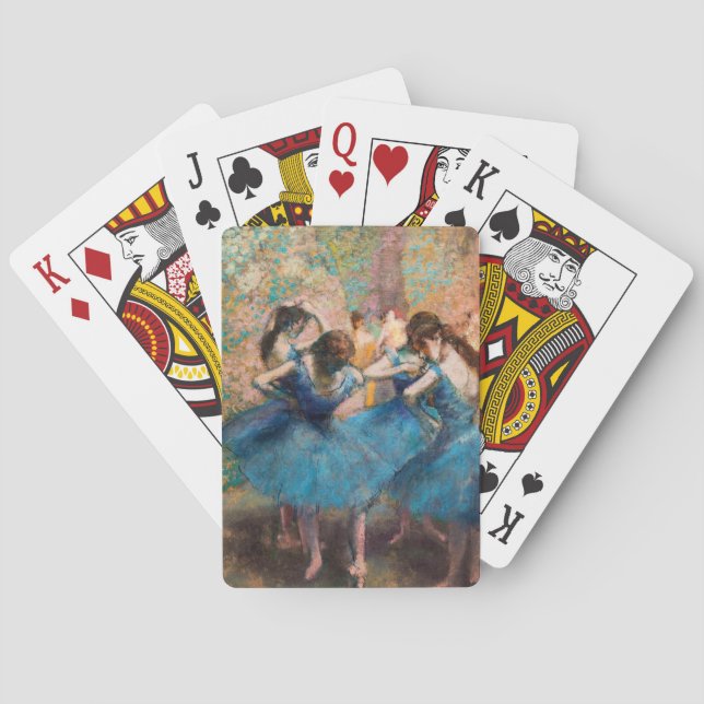 Edgar Degas - Dansare i blått Casinokort (Baksidan)