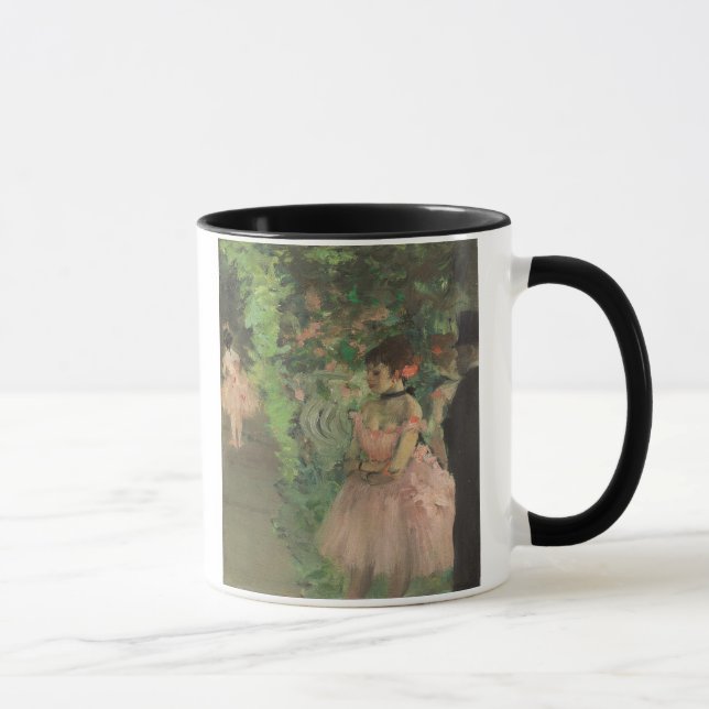 Edgar Degas | dansare i kulisserna, 1876-1883 Mugg (Höger)