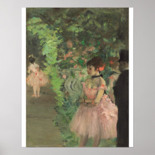 Edgar Degas   dansare i kulisserna, 1876-1883 Poster