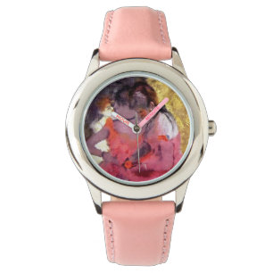 Edgar Degas - Dansare i rosa - Balettdansälskare Armbandsur