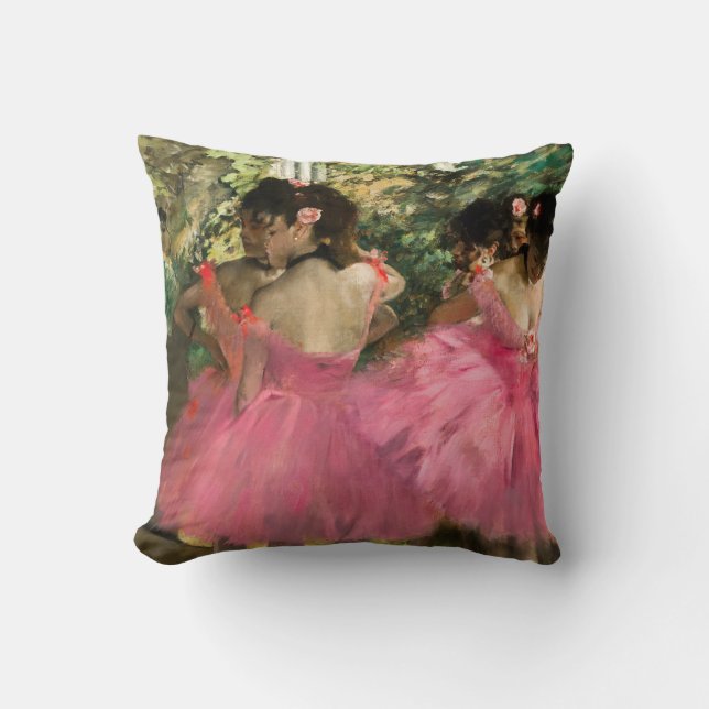 Edgar Degas - Dansare i rosa Kudde (Framsida)