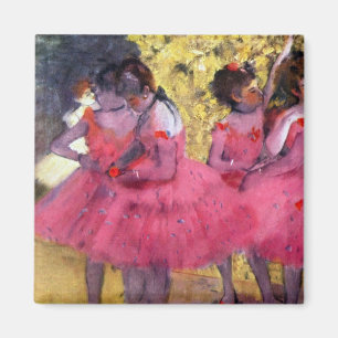 Edgar Degas - dansare i rosor mellan platserna Magnet