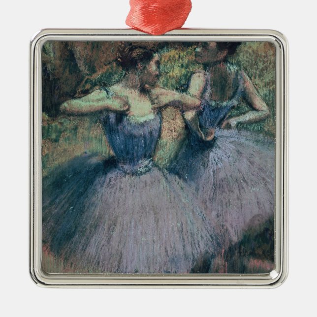 Edgar Degas | dansare i Violet Julgransprydnad Metall (Framsidan)