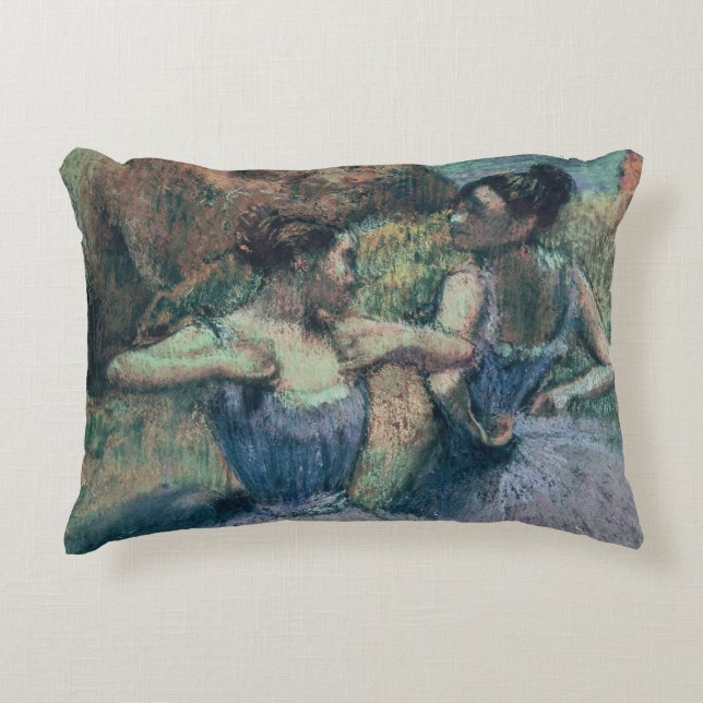 Edgar Degas | dansare i Violet Prydnadskudde (Framsidan)