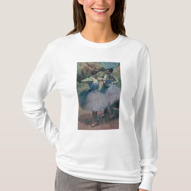 Edgar Degas | dansare i Violet Tee (Framsida)
