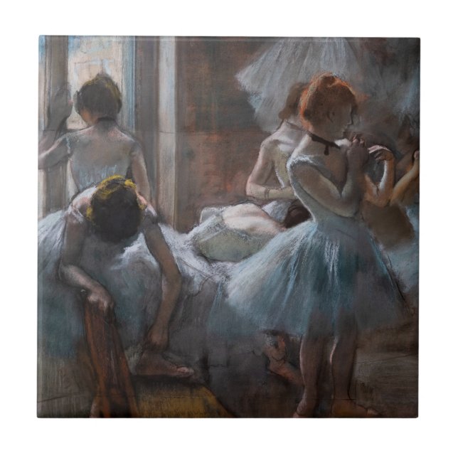 Edgar Degas - dansare Kakelplatta (Framsidan)
