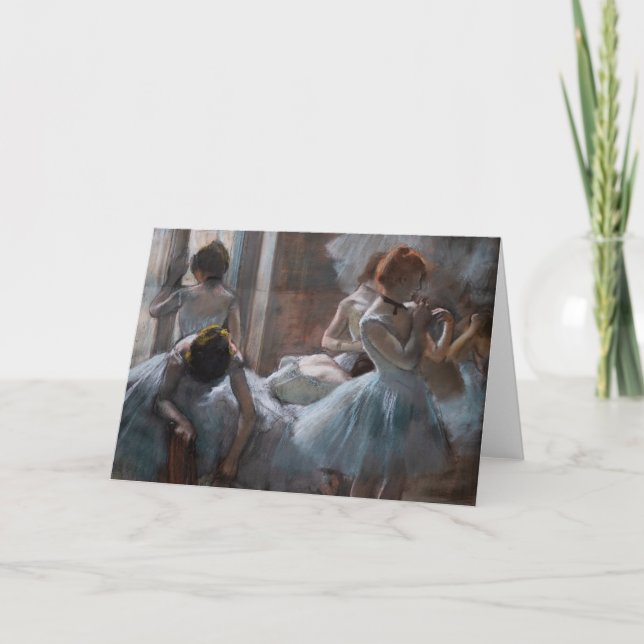 Edgar Degas - dansare Kort (Framsida)