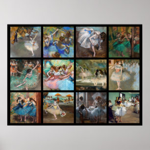 Edgar Degas - Dansare Mästerverk Urval Poster