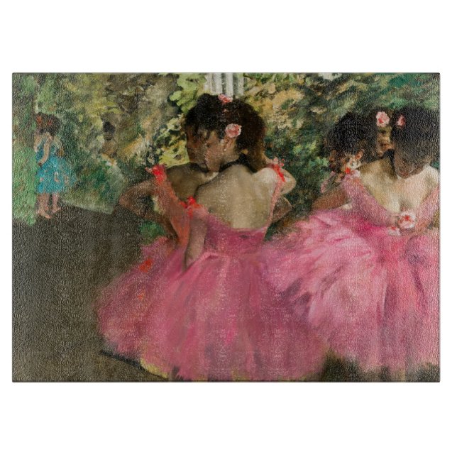 Edgar Degas - dansare på rosa (Framsidan)