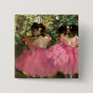 Edgar Degas - dansare på rosa Knapp