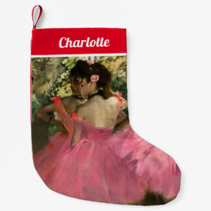 Edgar Degas - dansare på rosa Liten Julstrumpa