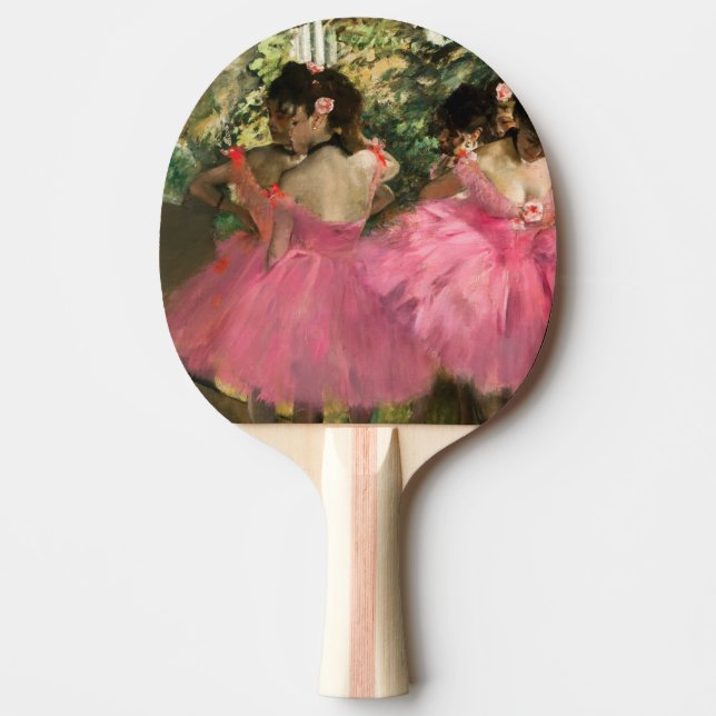 Edgar Degas - dansare på rosa Pingisracket (Framsidan)