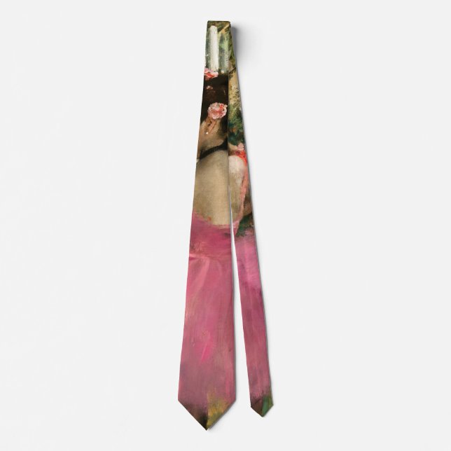 Edgar Degas - dansare på rosa Slips (Framsida)