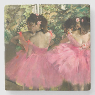 Edgar Degas - dansare på rosa Stenunderlägg