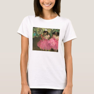 Edgar Degas - dansare på rosa T Shirt