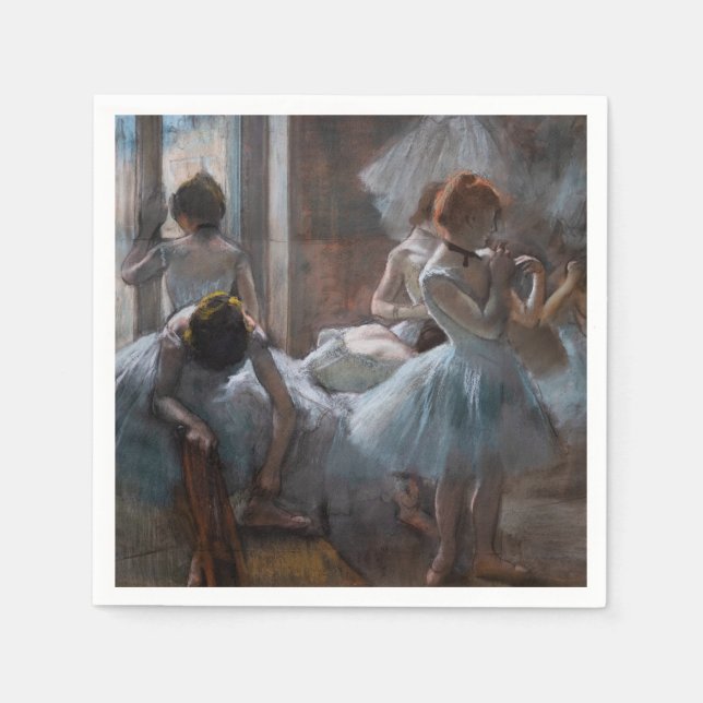 Edgar Degas - dansare Pappersservett (Framsidan)