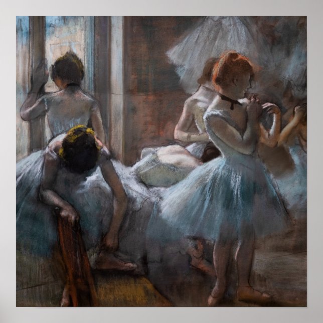 Edgar Degas - Dansare Poster (Framsidan)