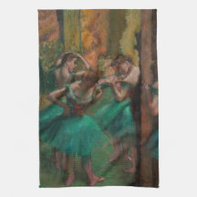 Edgar Degas - dansare, Rosa och Grönt