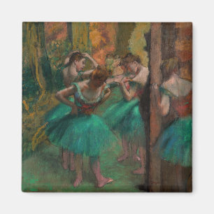 Edgar Degas - dansare, Rosa och Grönt Magnet
