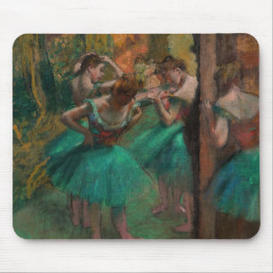 Edgar Degas - dansare, Rosa och Grönt Musmatta