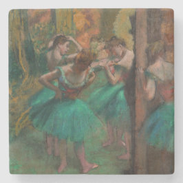 Edgar Degas - dansare, Rosa och Grönt Stenunderlägg