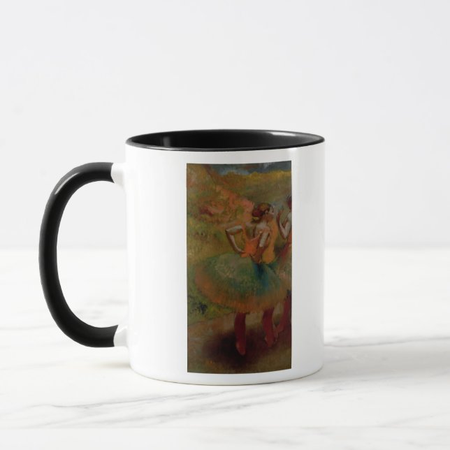 Edgar Degas | dansare som ha på sig gröna kjolar Mugg (Vänster)